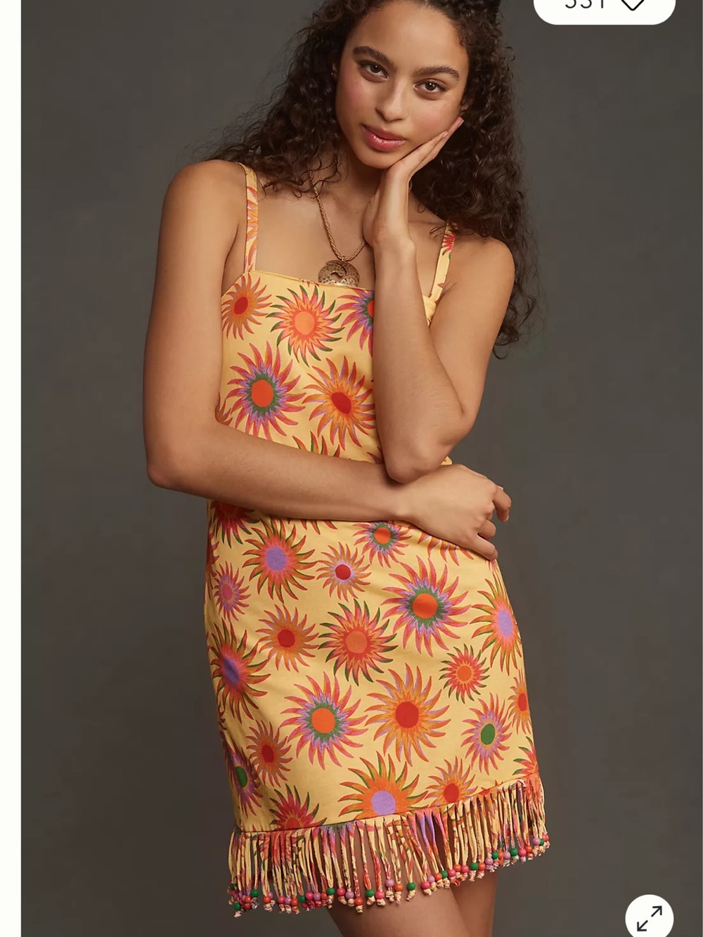 FARM Rio Slim Fringe mini Dress - Picture 6 of 7